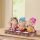 Lord Baby Ganesha in three mudras with Tealights